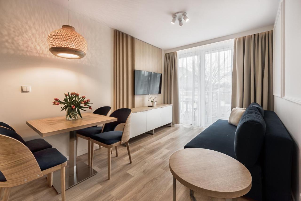 Aurum Aparthotel - Nowe Apartamenty Blisko Plazy - Neue Appartements In Strandnaehe ชวีโนวิชแจ ภายนอก รูปภาพ