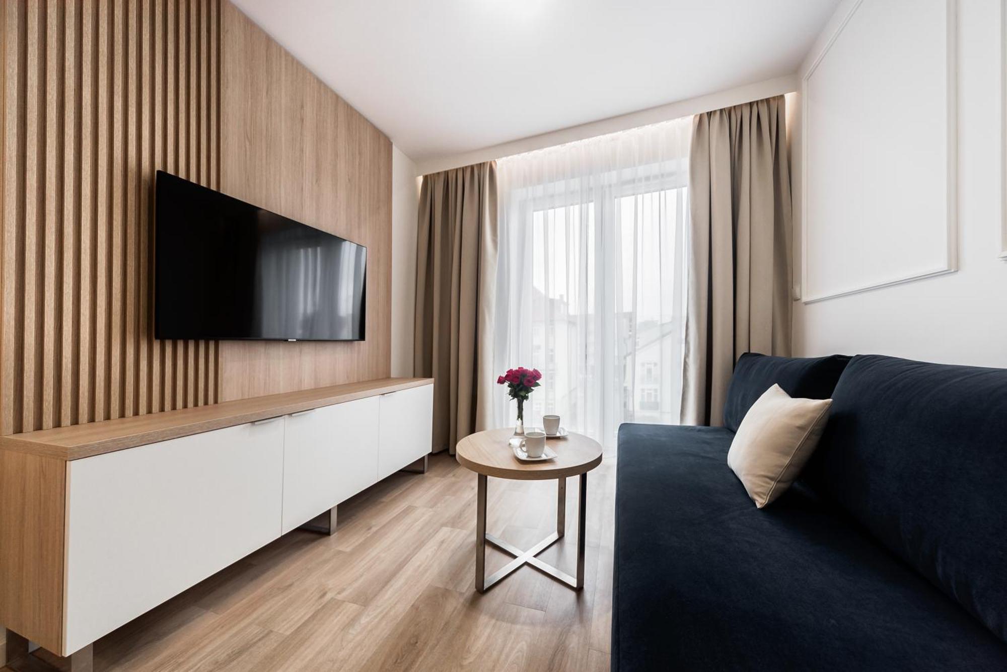Aurum Aparthotel - Nowe Apartamenty Blisko Plazy - Neue Appartements In Strandnaehe ชวีโนวิชแจ ภายนอก รูปภาพ