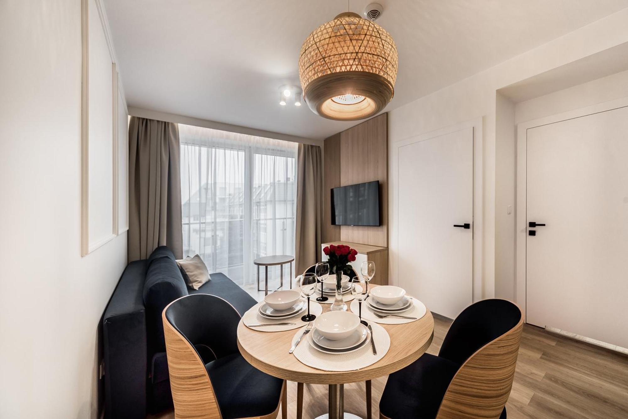 Aurum Aparthotel - Nowe Apartamenty Blisko Plazy - Neue Appartements In Strandnaehe ชวีโนวิชแจ ภายนอก รูปภาพ